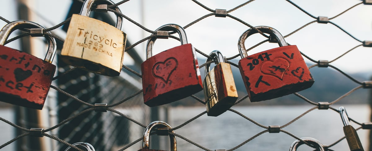 Couple Padlocks