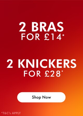 2 bras for £28, 1 knickers for £14 at Ann Summers